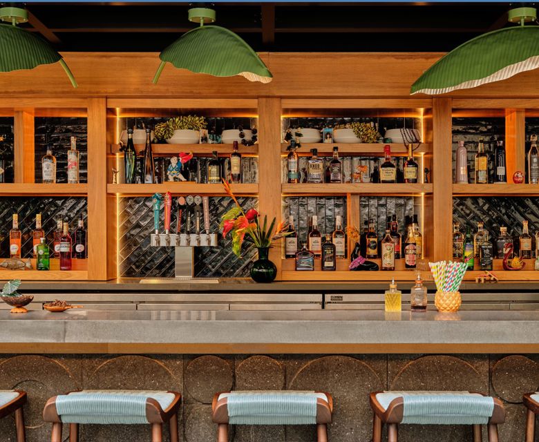 Romer House Waikiki - Backyard Bar