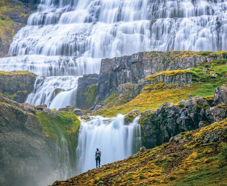 Iceland Dynjandi Waterfall Arnarfjörður Westfjords