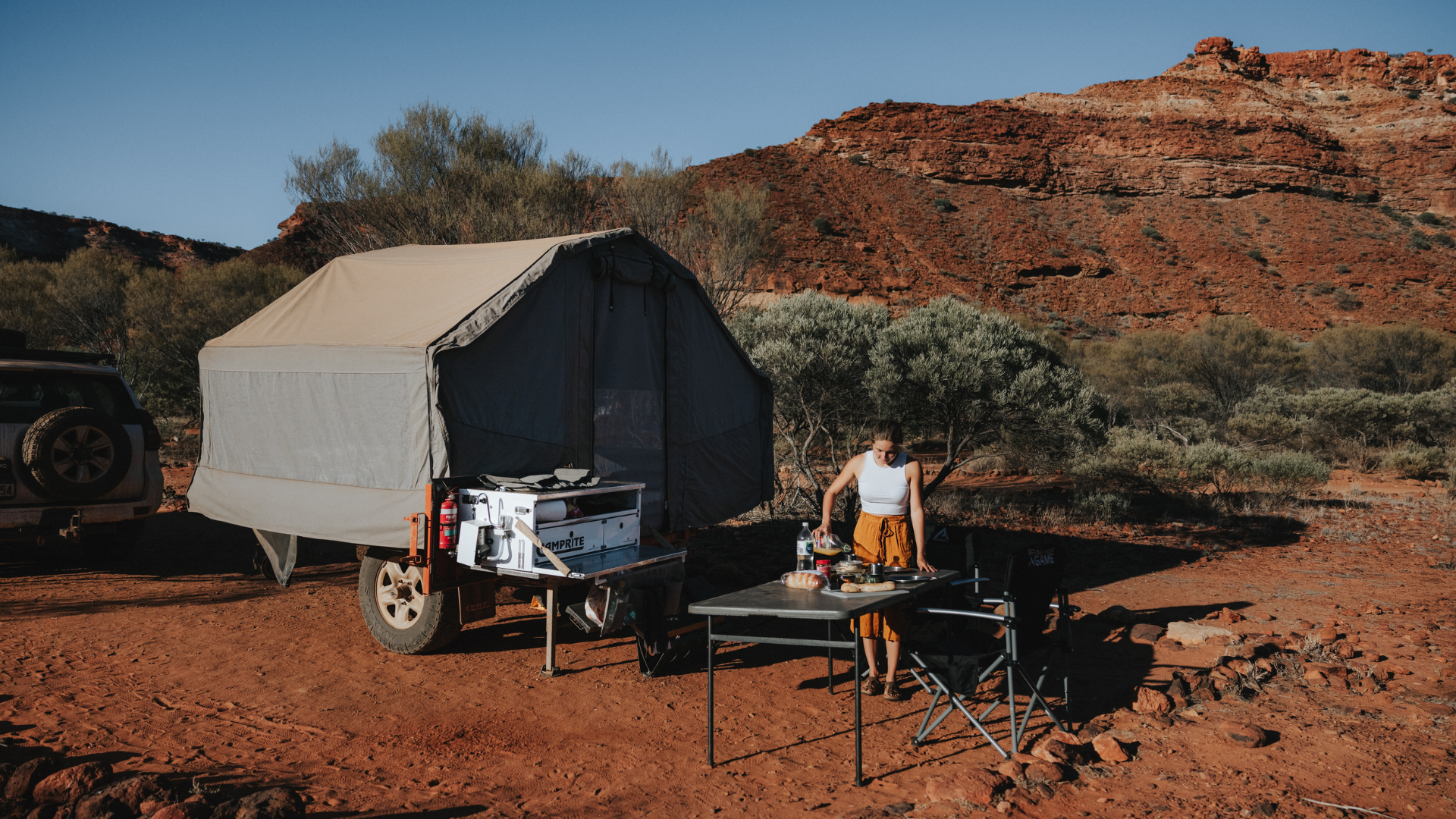 Kitchen Safari Camper CR Crikey Campers