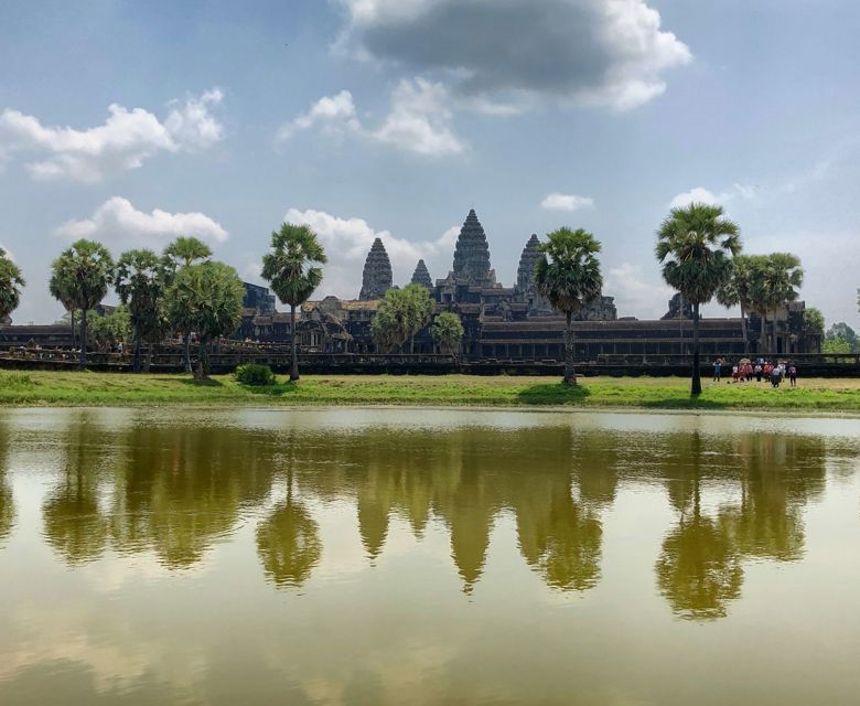 The Famous Angkor Wat Temple in Cambodia