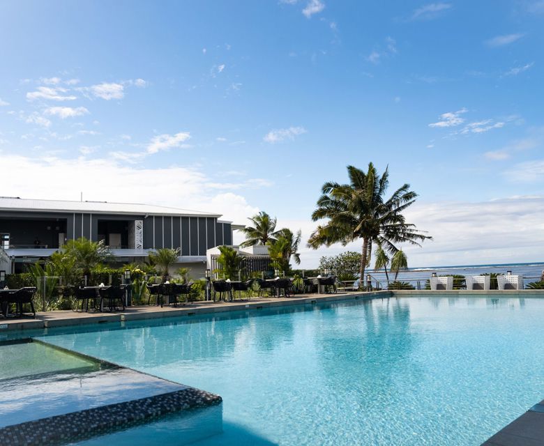 Taumeasina Island Resort Pool