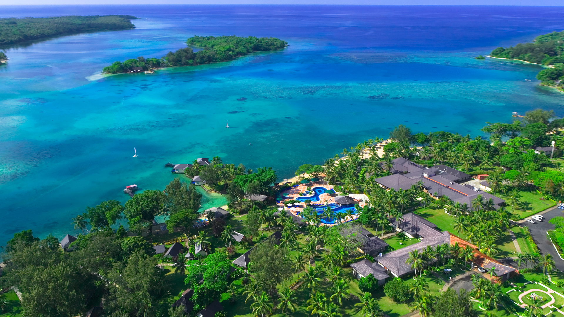 Warwick Le Lagon Aerial View