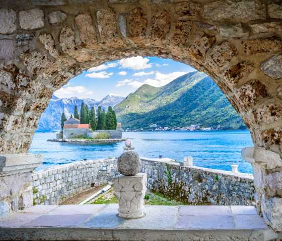 Kotor Bay, Montenegro, Island,