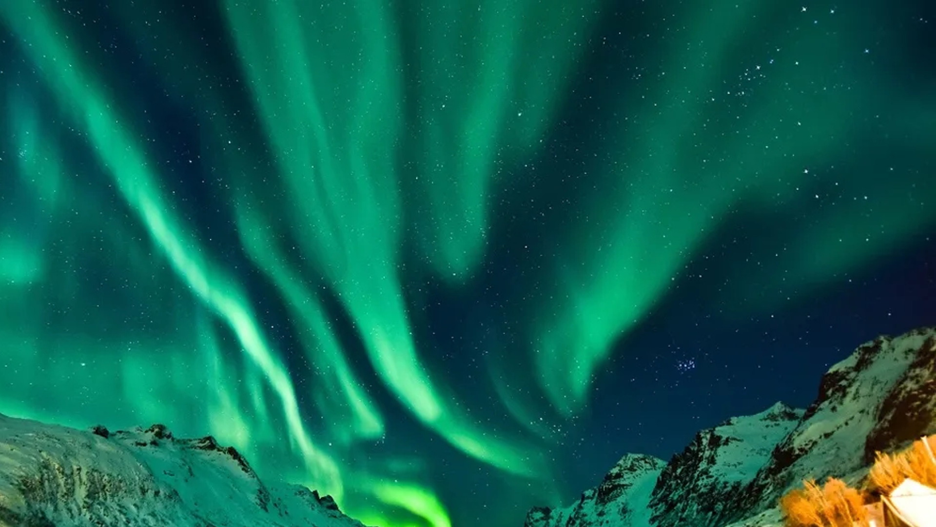 Northern Lights over Tromso, Norway
