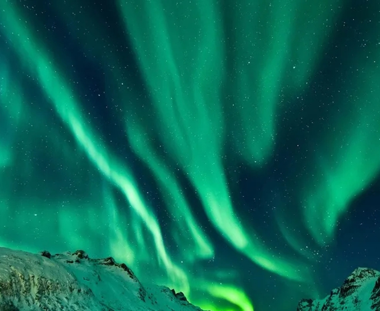 Northern Lights over Tromso, Norway