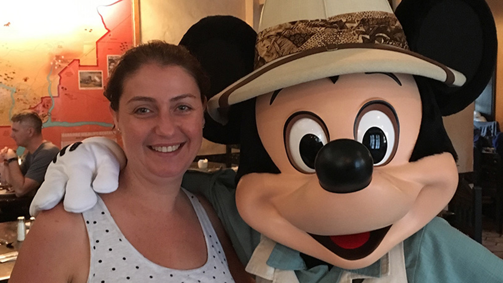 Bridget & Mickey at Disney Land - Image credit: Bridget