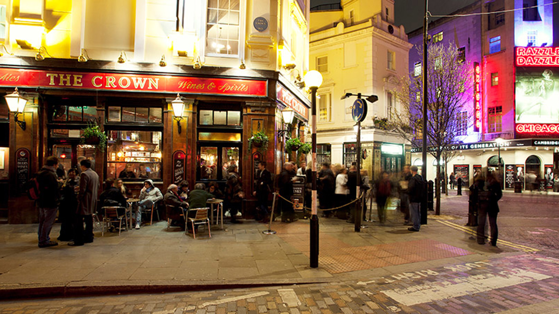 The Crown Pub Brewer Street, Soho London