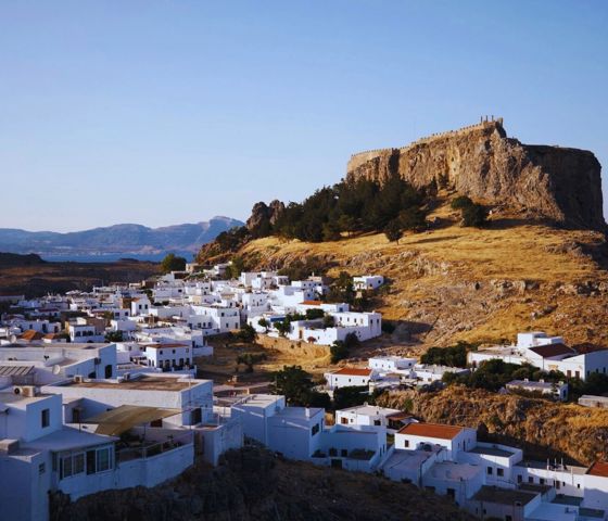 Silversea Cruises in Rhodes, Greece