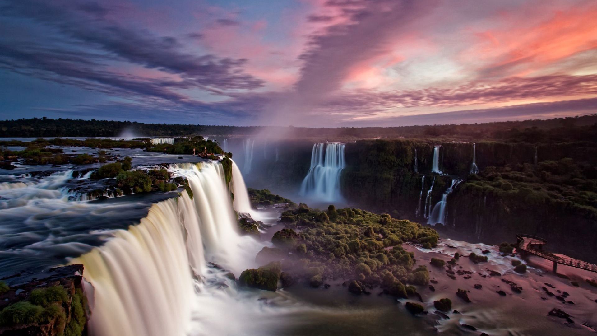 Iguazu Falls in Brazil. Image Credit: Getty
