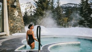 Fairmont Banff Springs - Outdoor Hot Tub