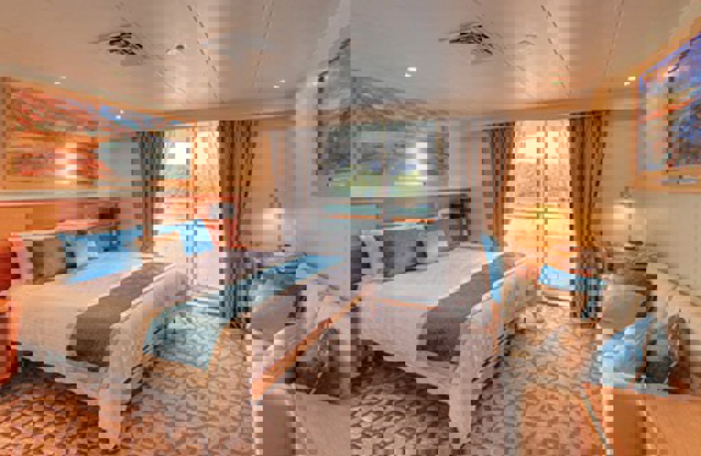 Coral Discoverer Bridge Deck Balcony Stateroom