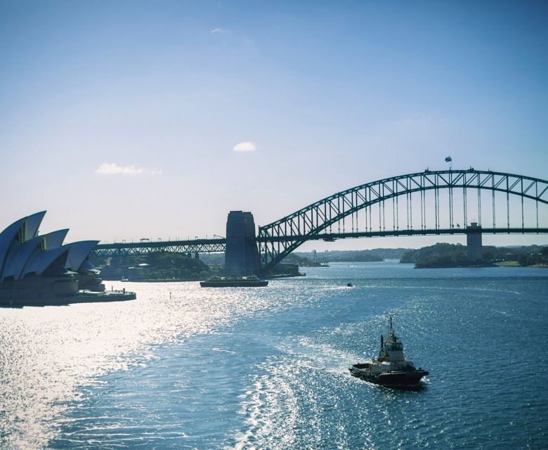 An iconic, breathtaking view of Sydney Harbour, New South Wales, Australia