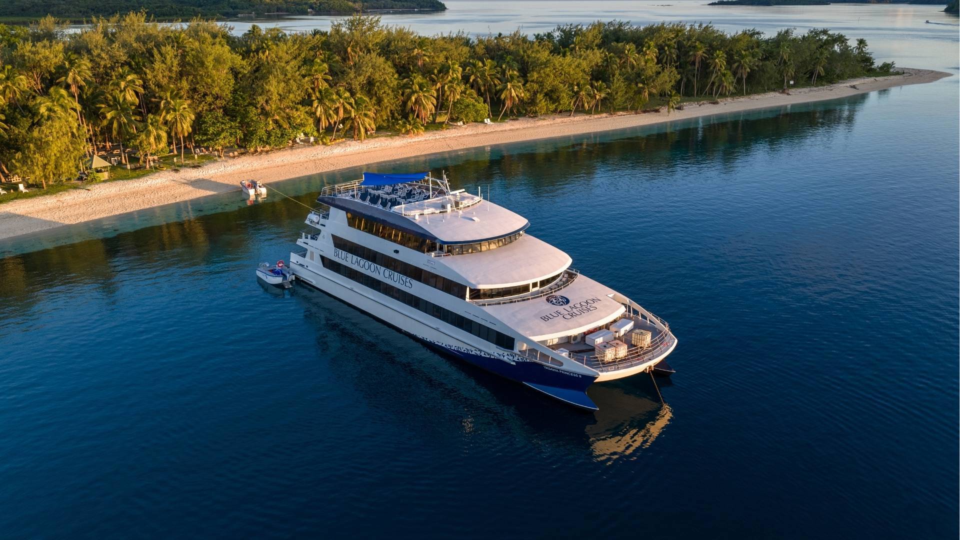 Blue Lagoon MV Yasawa Princess II anchored