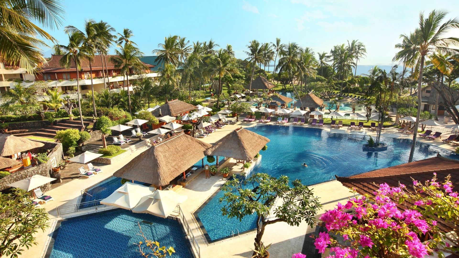 Nusa Dua Beach Hotel - Aerial View