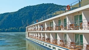 Scenic Space ship private balconies