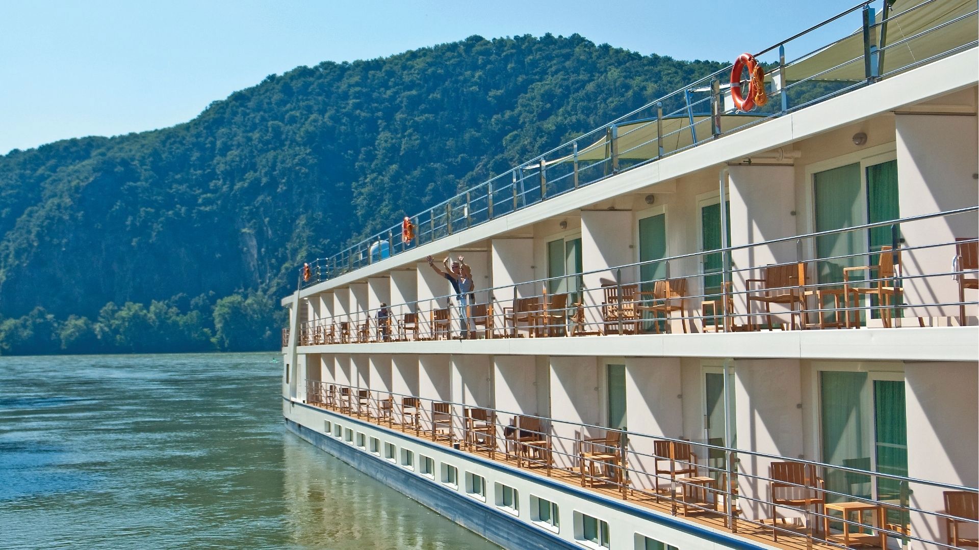 Scenic Space ship private balconies