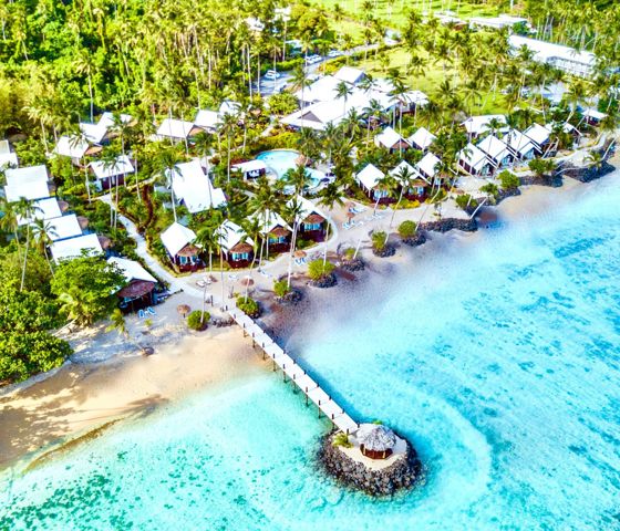 Ariel shot of Saletoga Hero Beach 