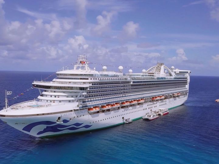 Caribbean Princess at Sea