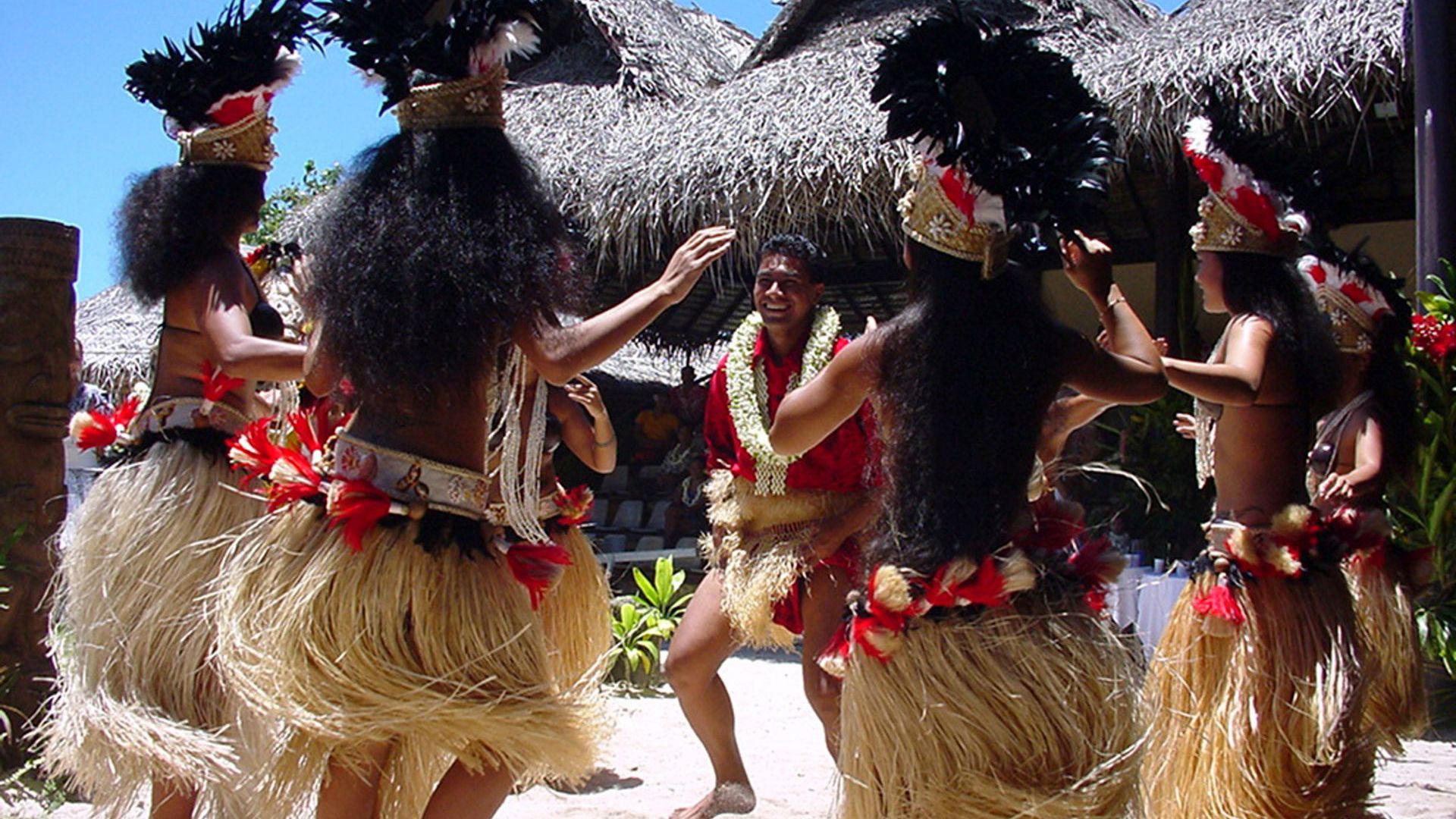 The Moorea Tiki village