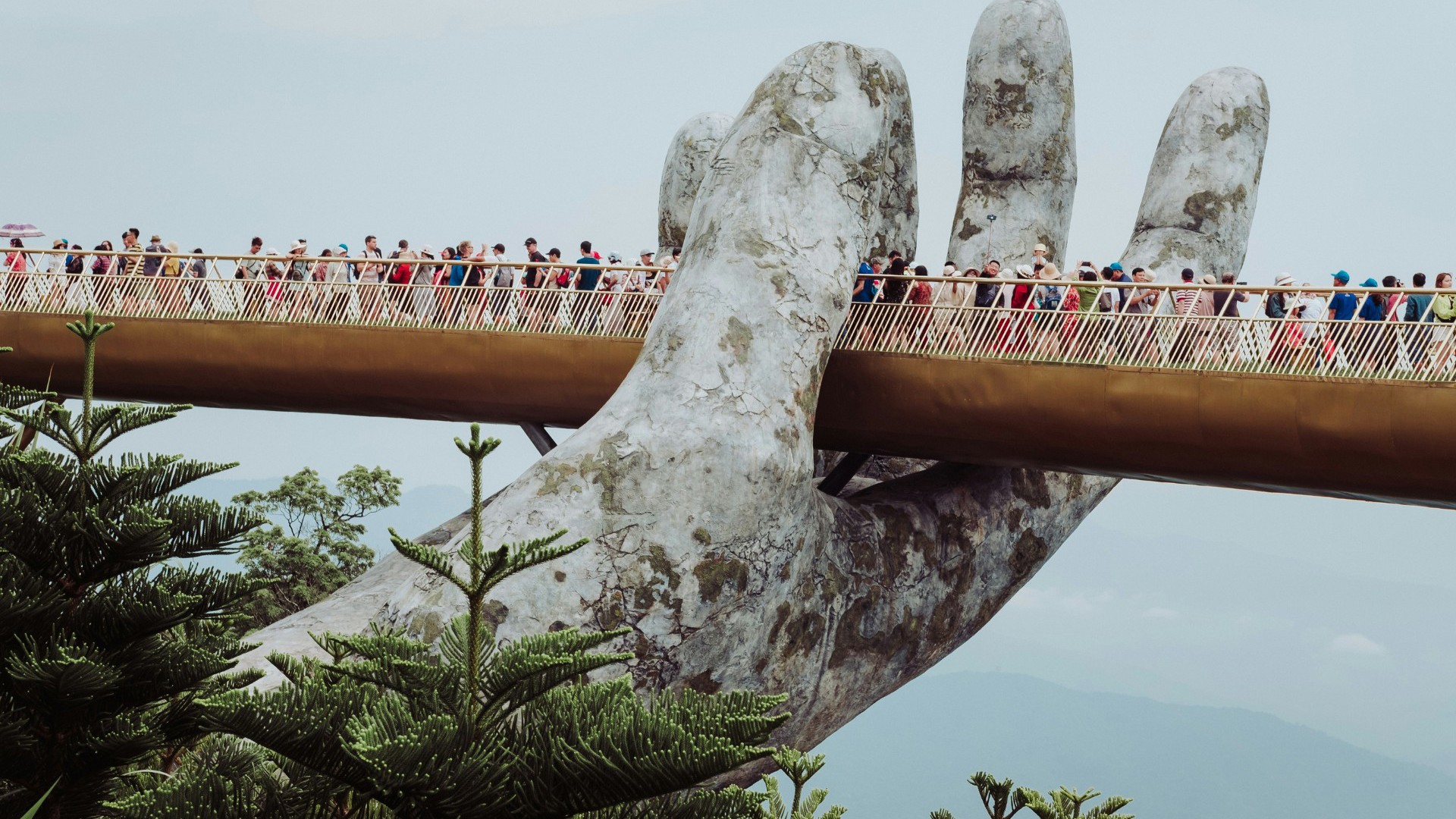 Golden Bridge, Vietnam - Image credit: Unsplash/Andreea Popa