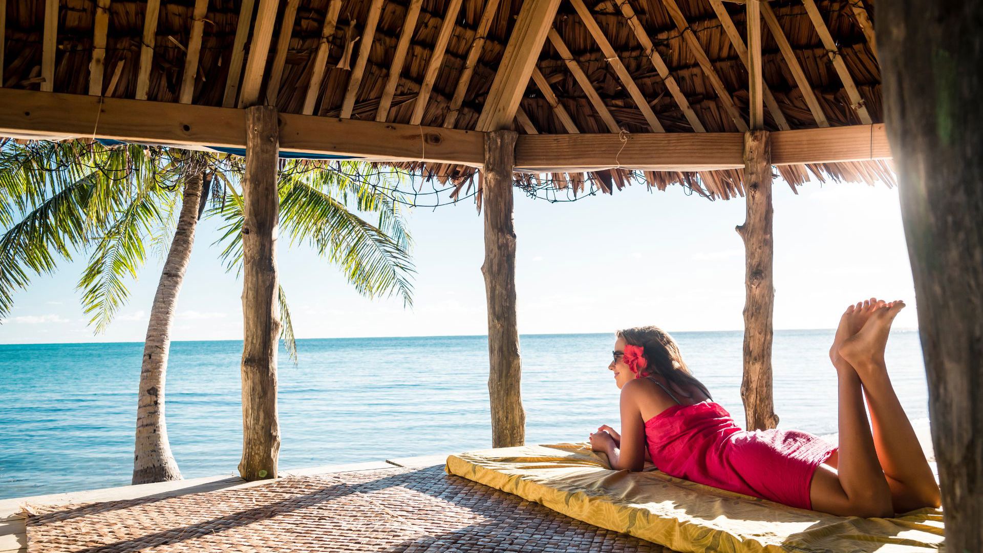 A Samoan beach fale - Image credit: Samoa-Tourism