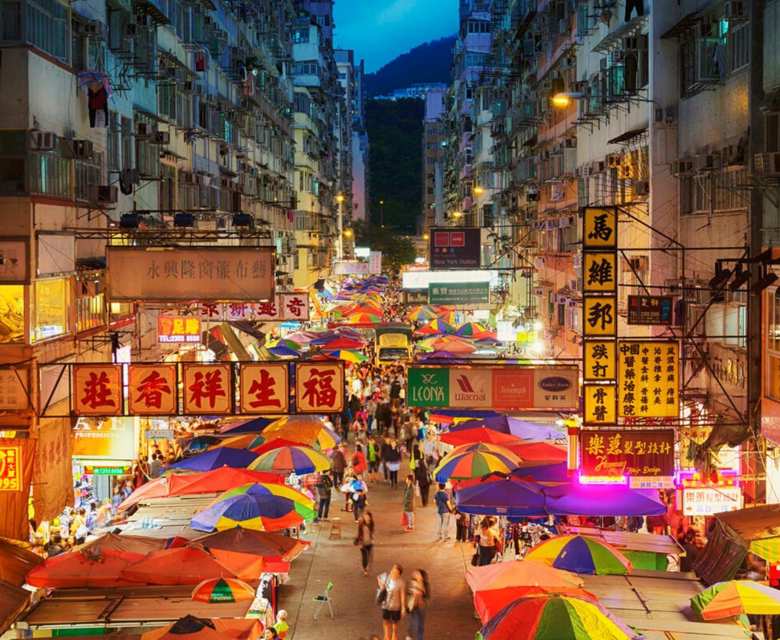 Hong Kong night market