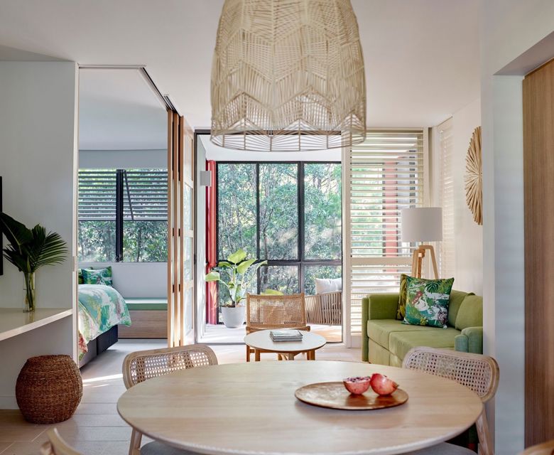 Crystalbrook Byron - luxe suite living room