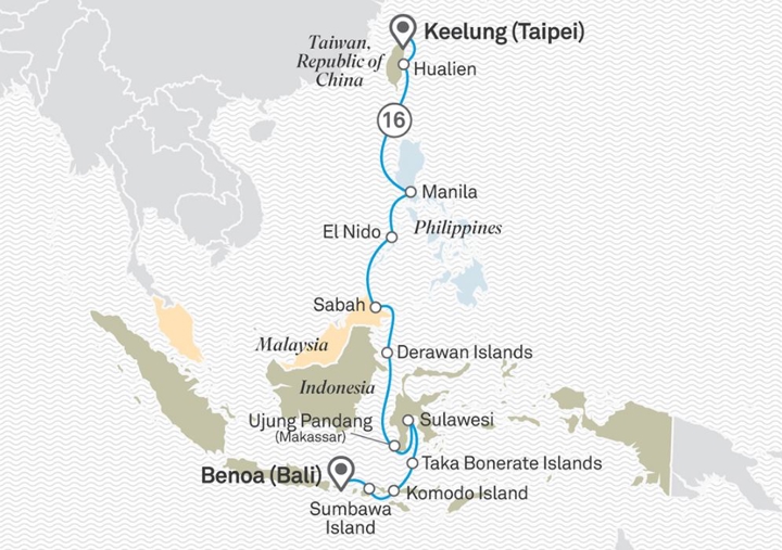 Natural Treasures Map