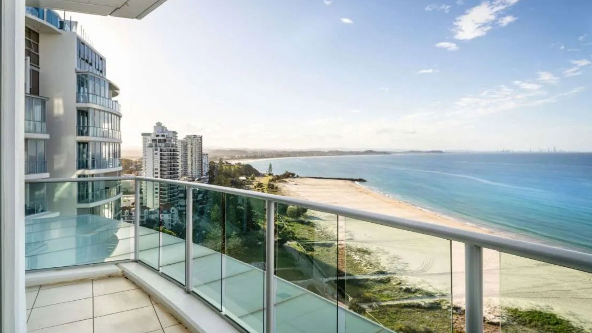 Reflections Coolangatta Beach - view