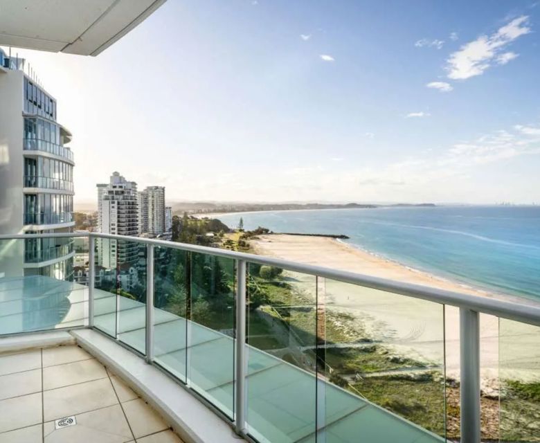 Reflections Coolangatta Beach - view