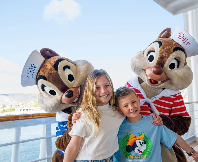 Chip n Dale with kids