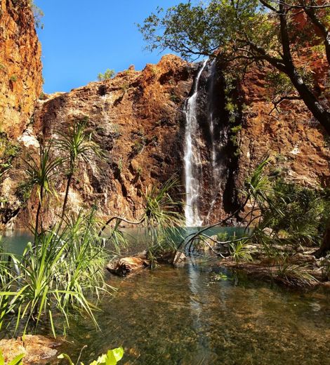 Miri Miri Falls in Western Australia 