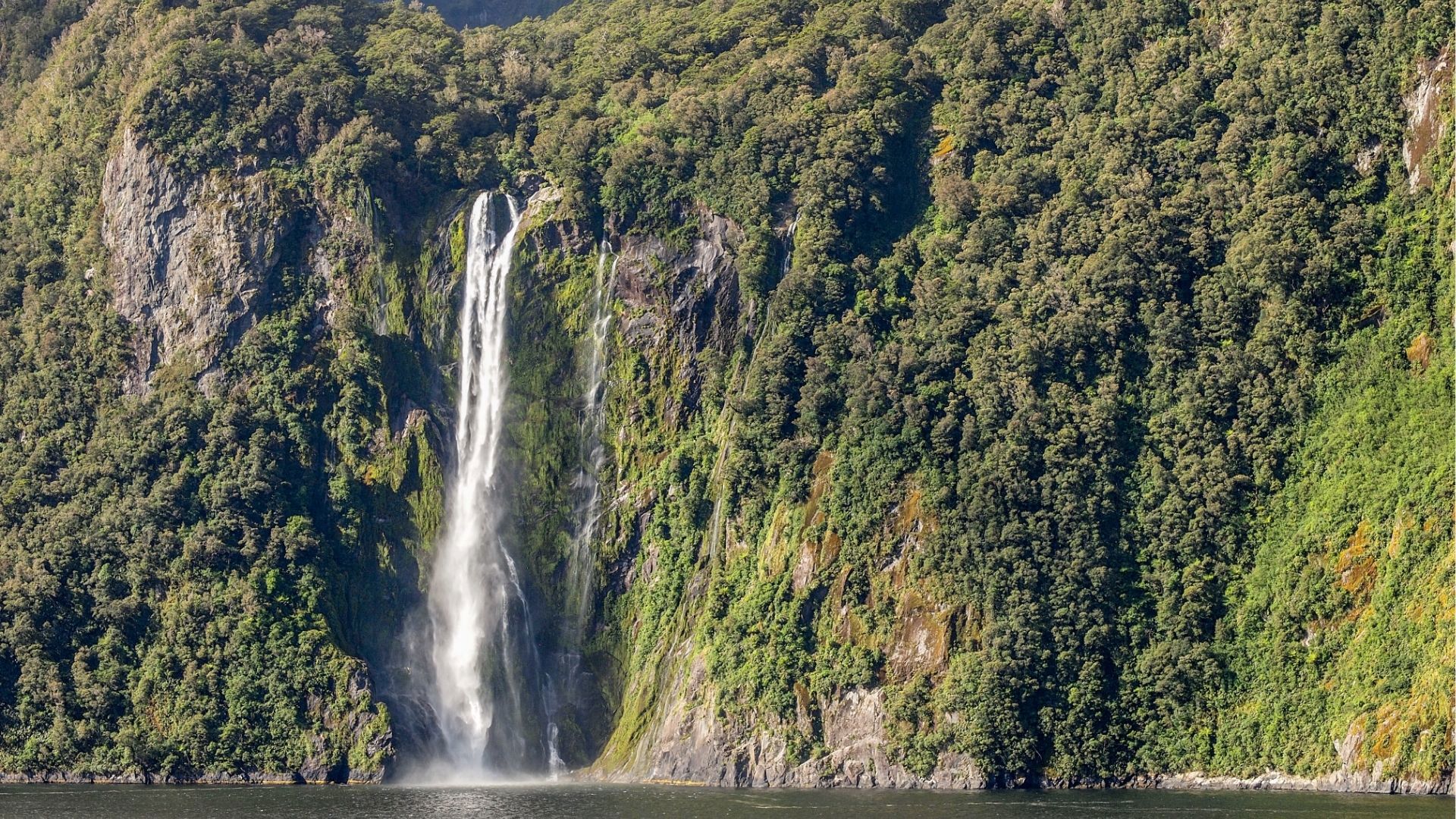 Milford Sound Waterfall