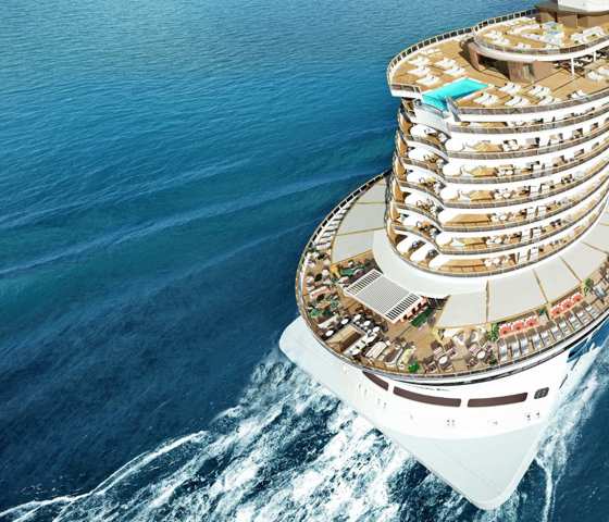 NCL Prima at Sea