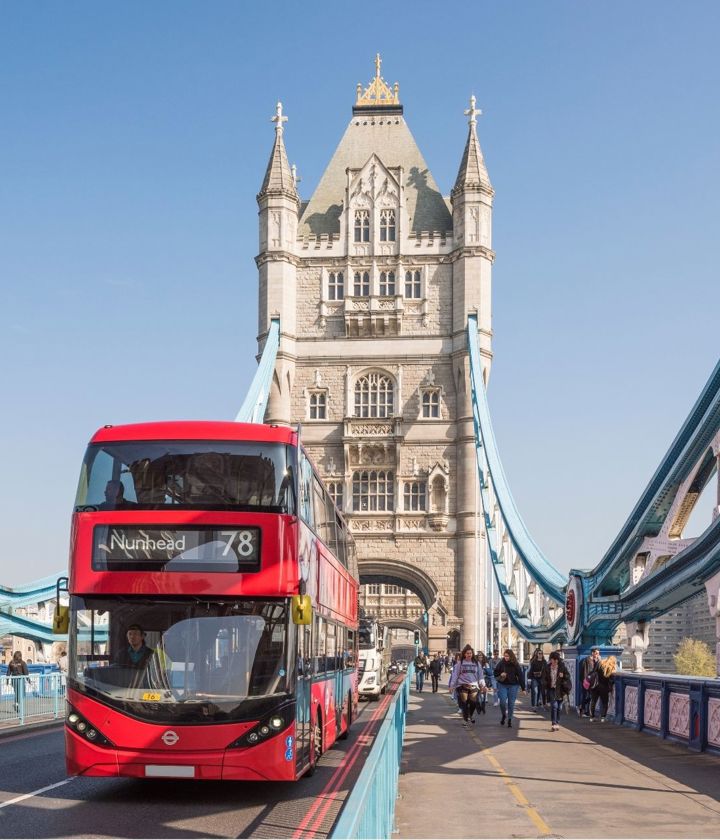 Tower Bridge and Bus