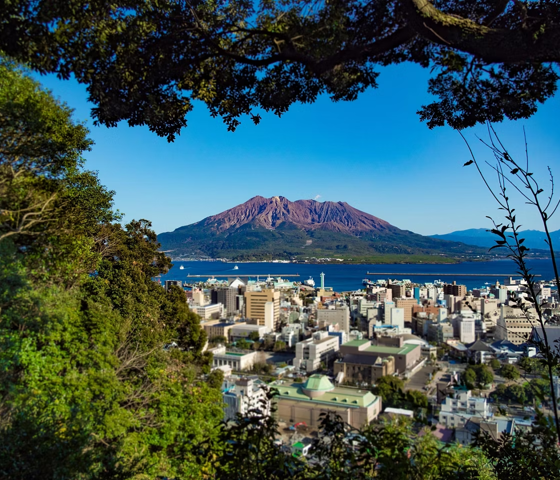 Kagoshima, Japan Historic Lookout