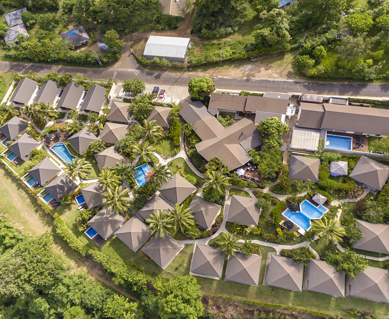 Mangoes Resort Aerial View