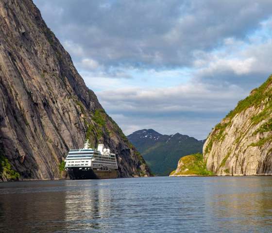 Azamara in Trollfjord Norway