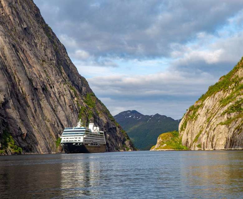 Azamara in Trollfjord Norway