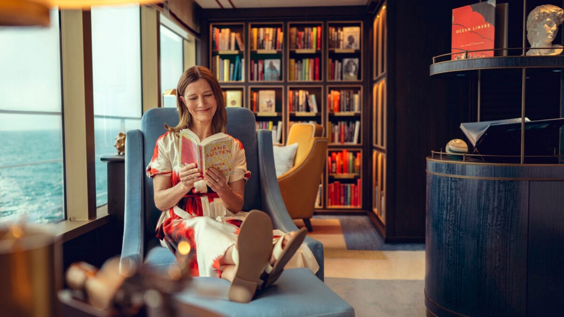 Indulging with Books at Cunard Library