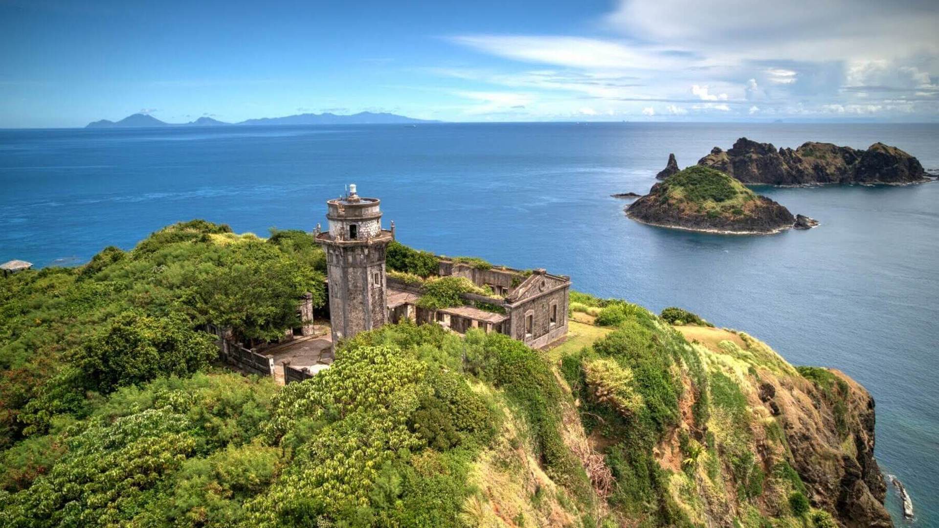 Cabo Engano lighthouse is on Palaui Island, Philippines. Image Credit: Getty