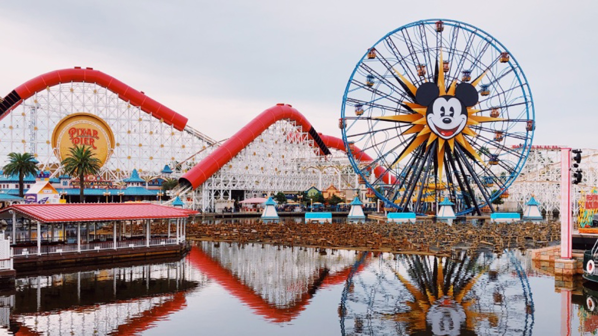 Disneyland roller coaster - Image credit: Unsplash/Brandi Alexandra