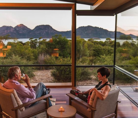 Saffire Freycinet View Tasmania © Saffire Freycinet