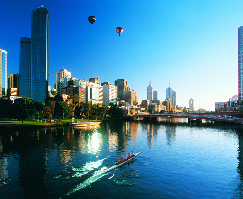 Yarra River In Melbourne