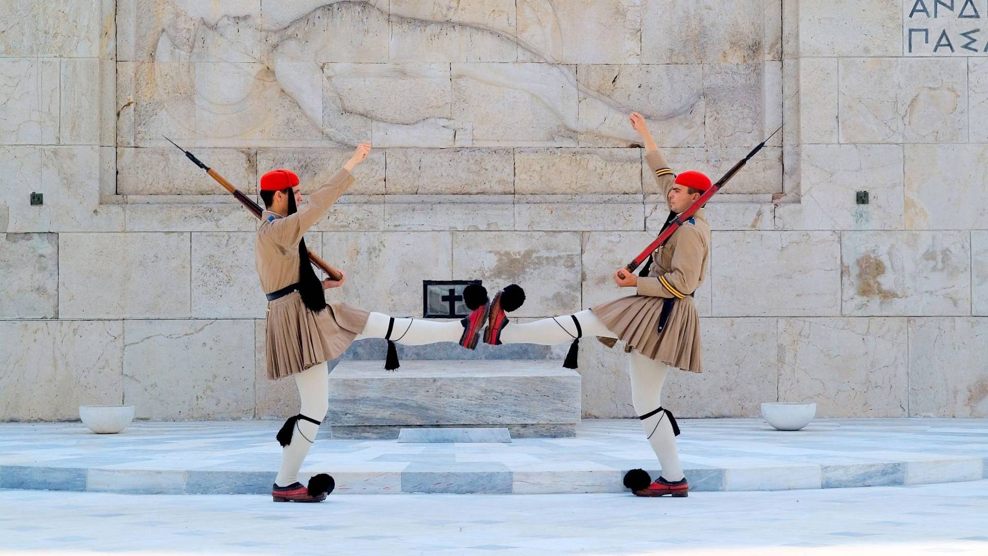 Presidential Guard at Greek Parliament