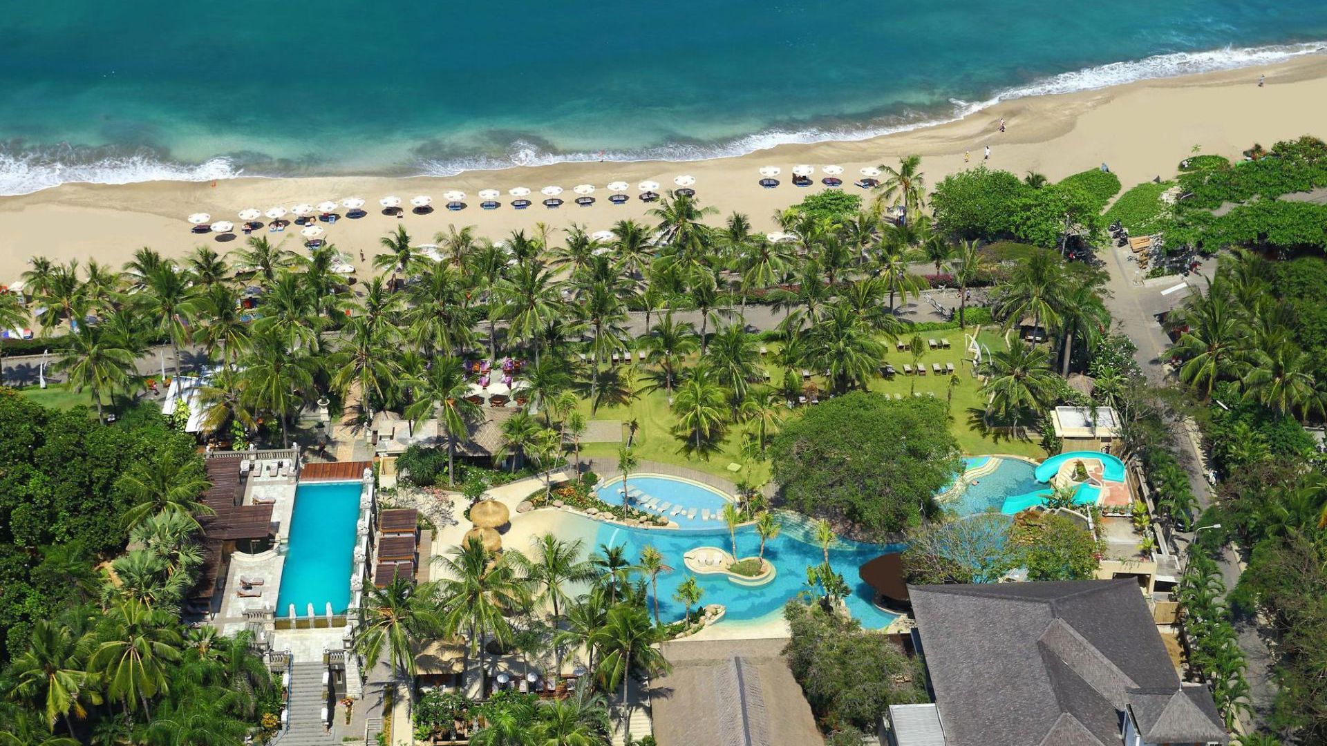 Bali Mandira Beach Resort & Spa - Aerial View