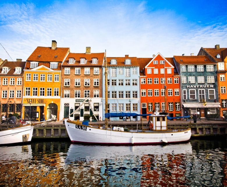 Amazing viewpoint of Copenhagen, Denmark