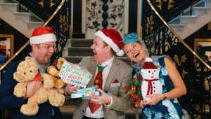 Azamara Crew at Christmas