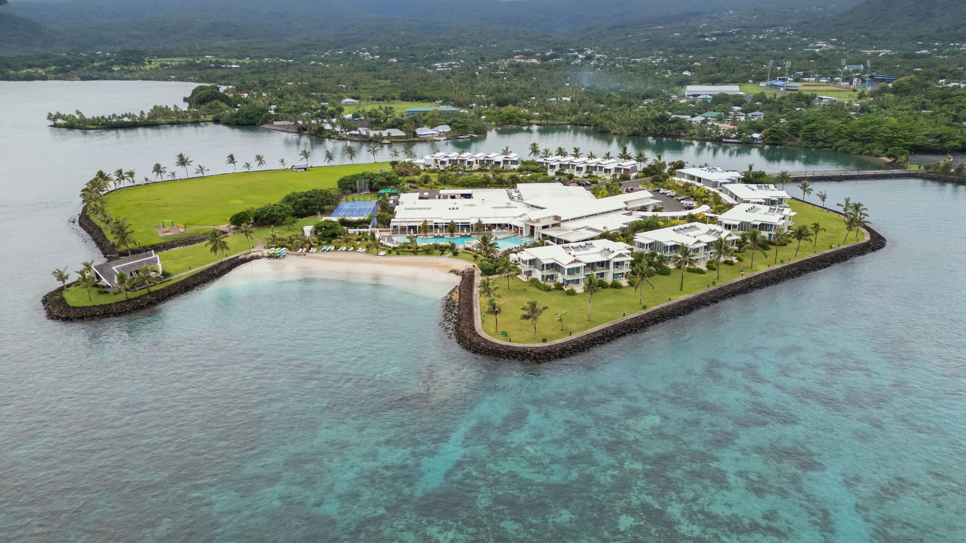 Taumeasina Aerial View