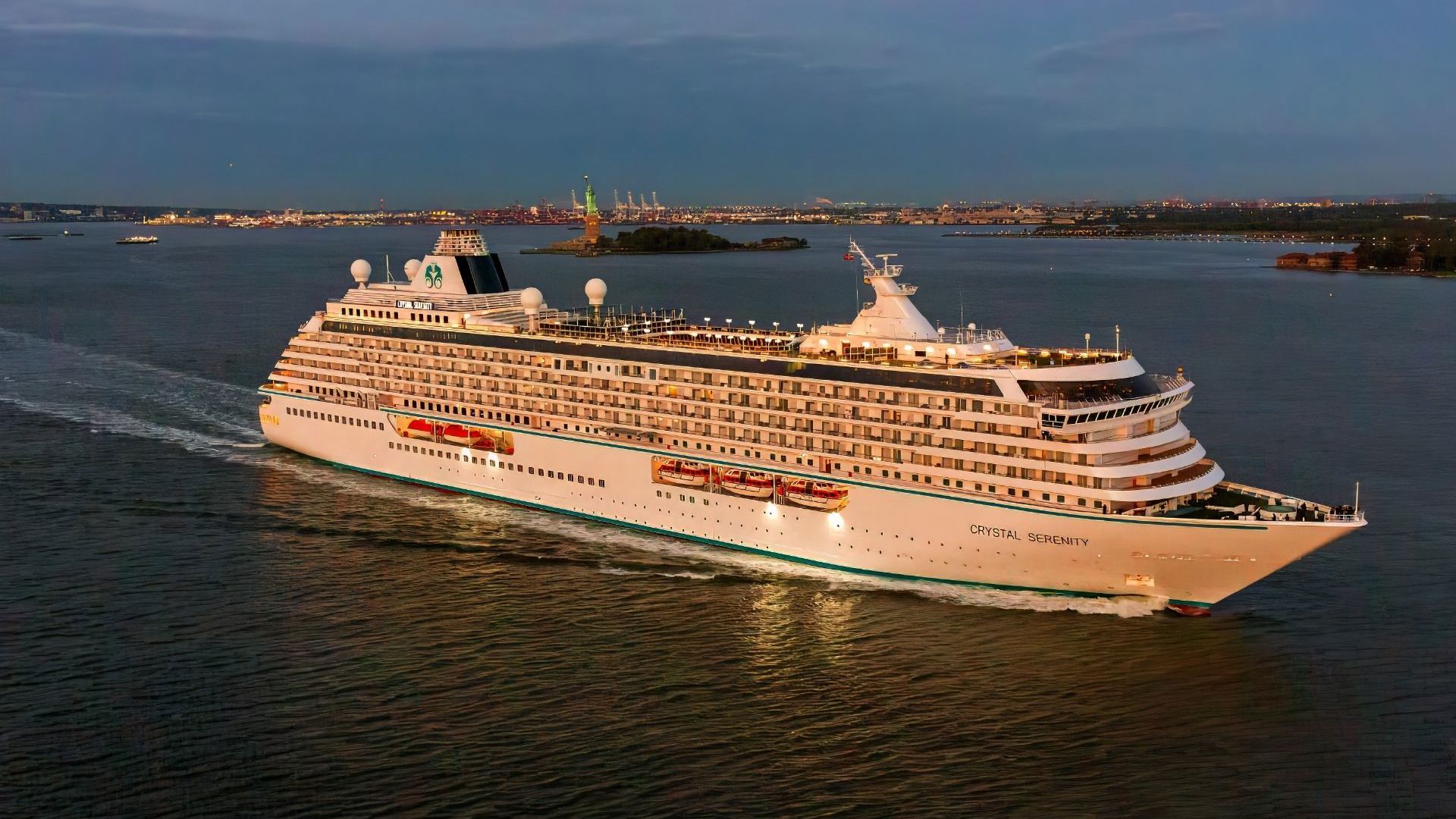 Crystal Serenity At Sea